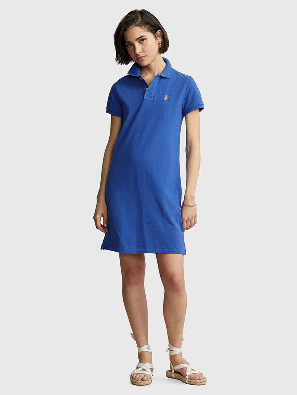 Cotton Polo-shirt dress - 4