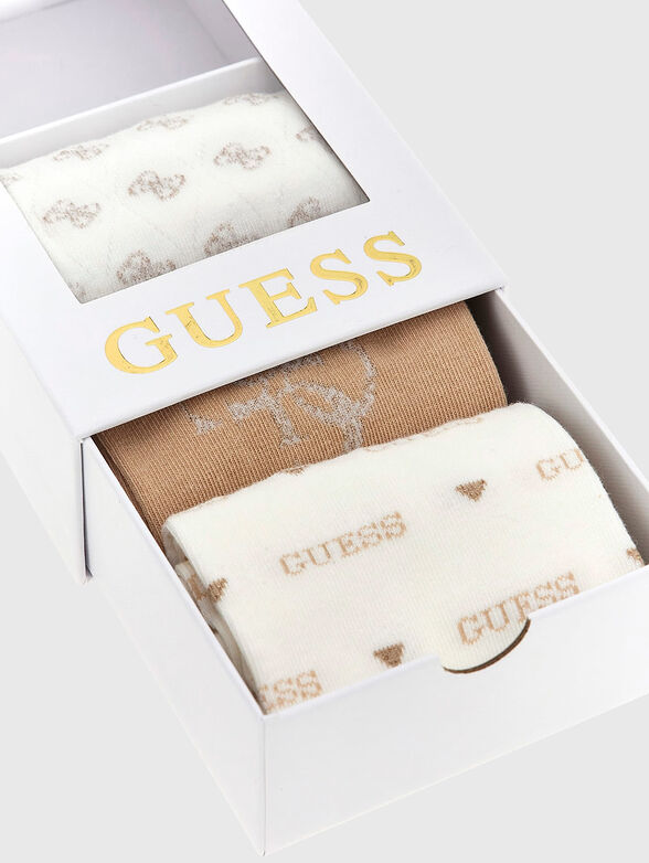 Set of three pairs of socks with accent details - 4