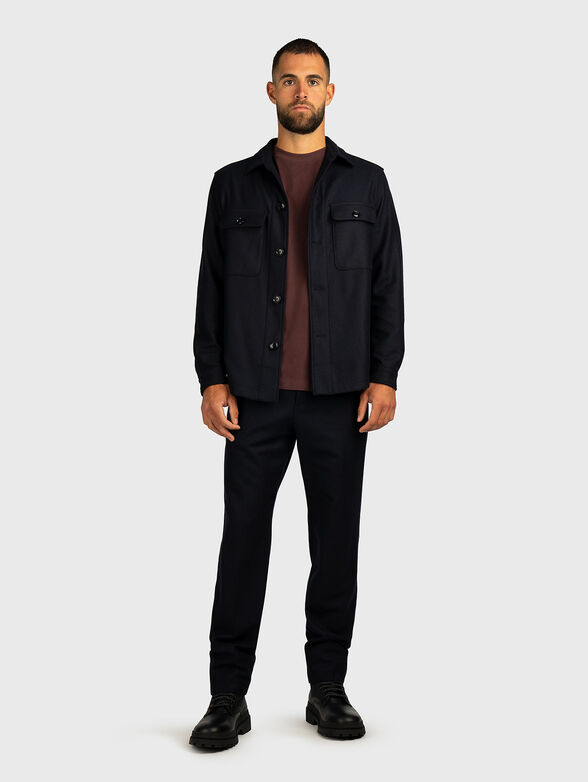 Long sleeved wool shirt - 2