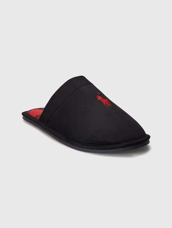Home slippers with logo embroidery - 1