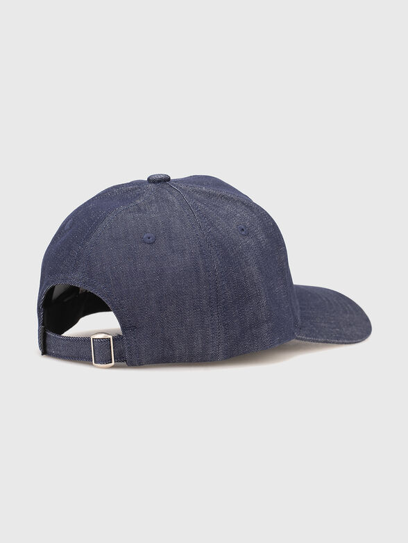 Denim baseball cap with logo - 2