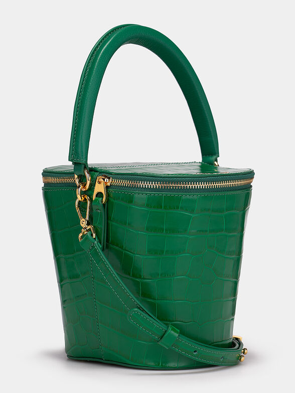 Bag with crocodile texture - 2