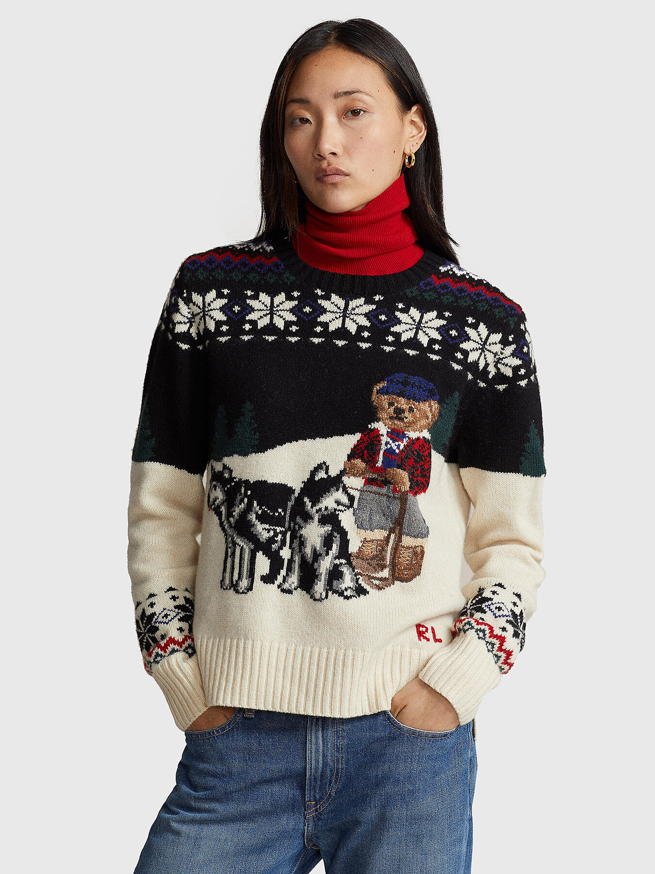 Polo christmas sweater shop