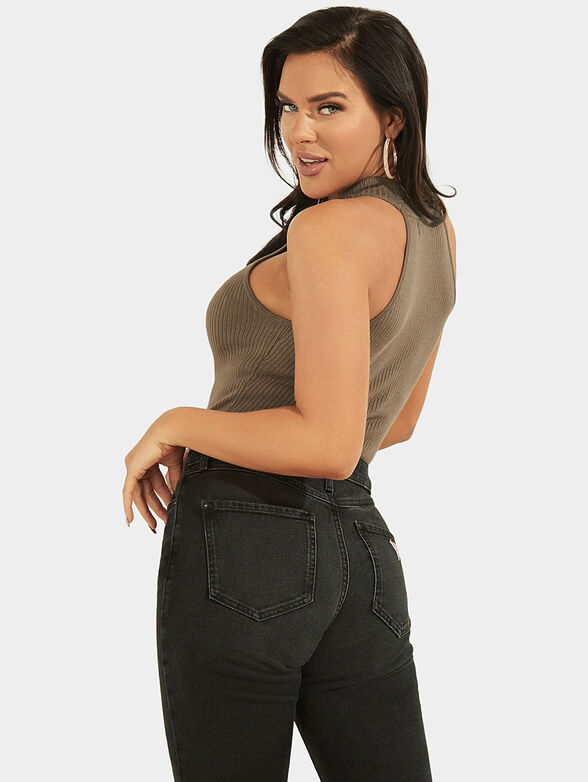 Black knitted top  - 3