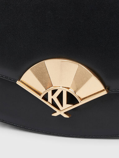 K/ARCHIVE FAN leather crossbody bag - 4