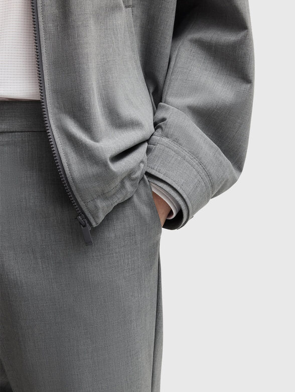 Slim trousers in wool blend - 2
