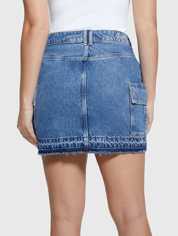 VIVETTE denim mini skirt - 2