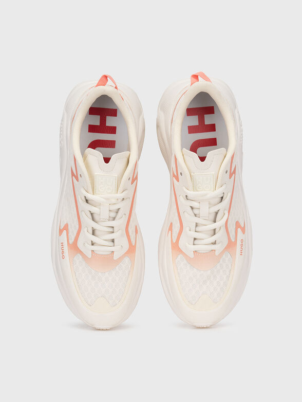 Sneakers with contrasting elements - 6