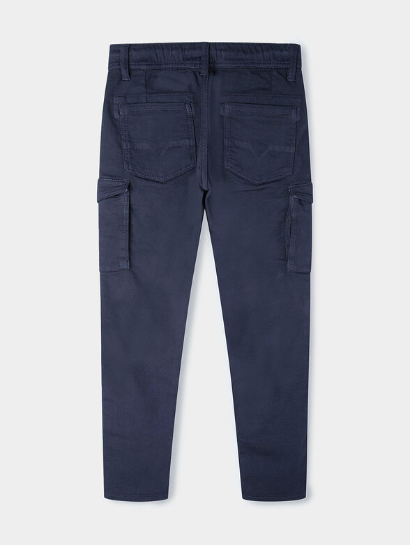 CHASE cargo pants in blue color - 2