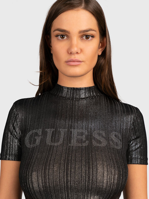 Blouse with logo accent - 4