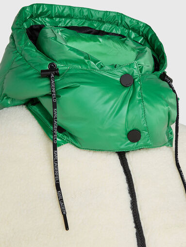 Black puffer jacket - 4