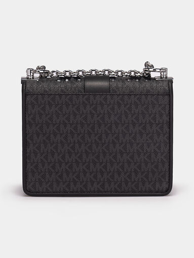 GREENWICH Black bag with  logo print - 3
