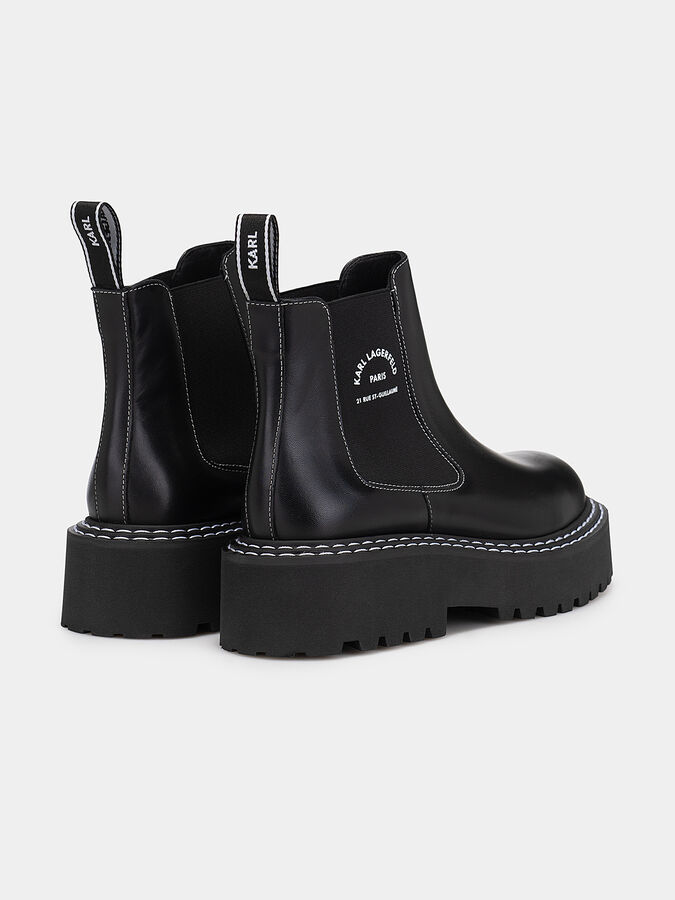 karl lagerfeld patrol ii strap gore boot