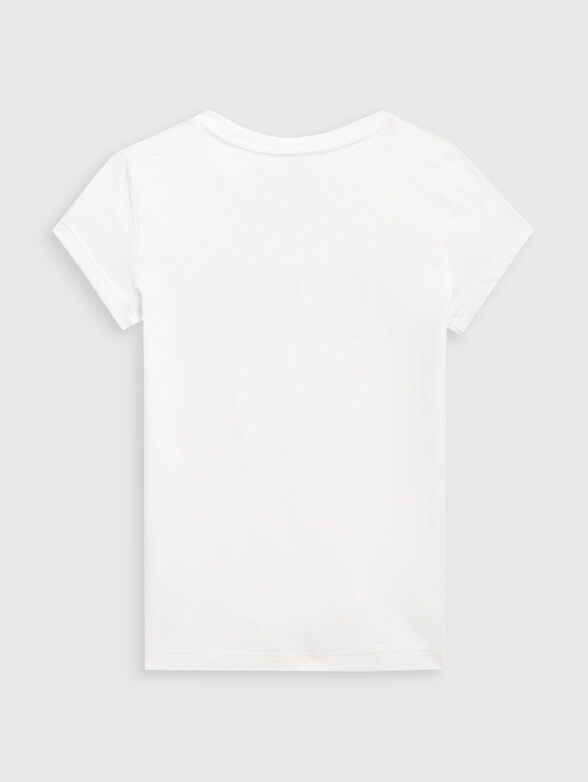 Cotton T-shirt logo print - 2