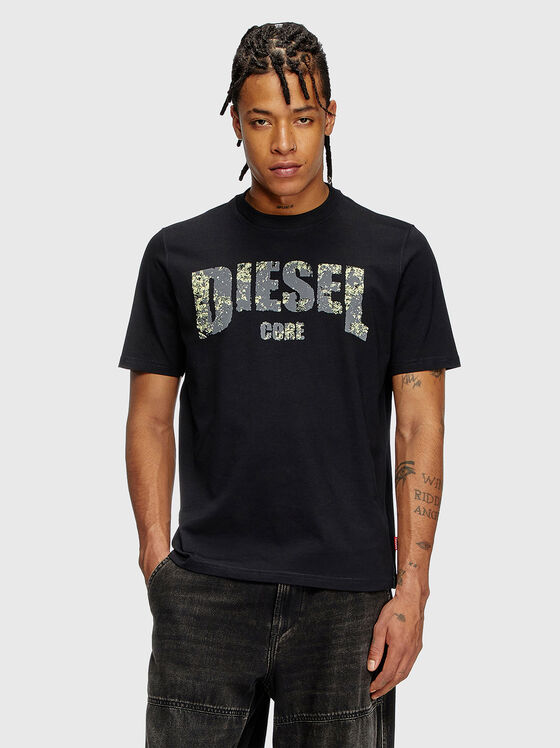 T-ADJUST-R25 cotton T-shirt with print - 1