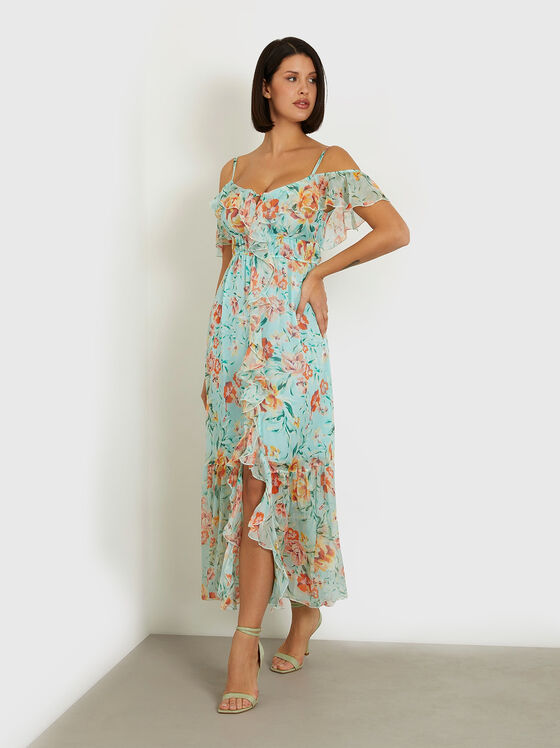 ELIDE floral print dress - 1