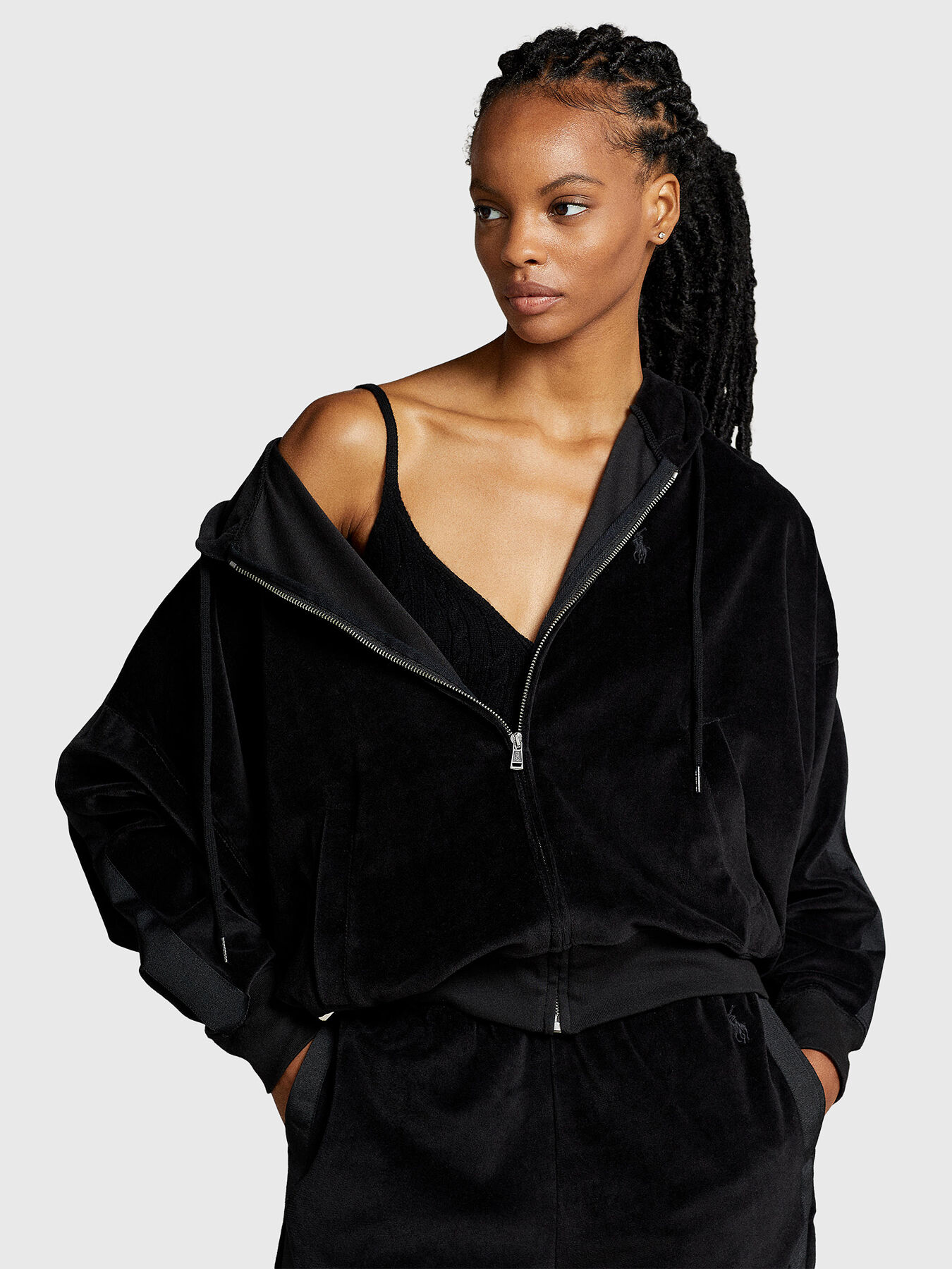 Ralph lauren velvet tracksuit shop