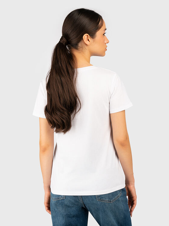Бяла тениска WENDYS - 2