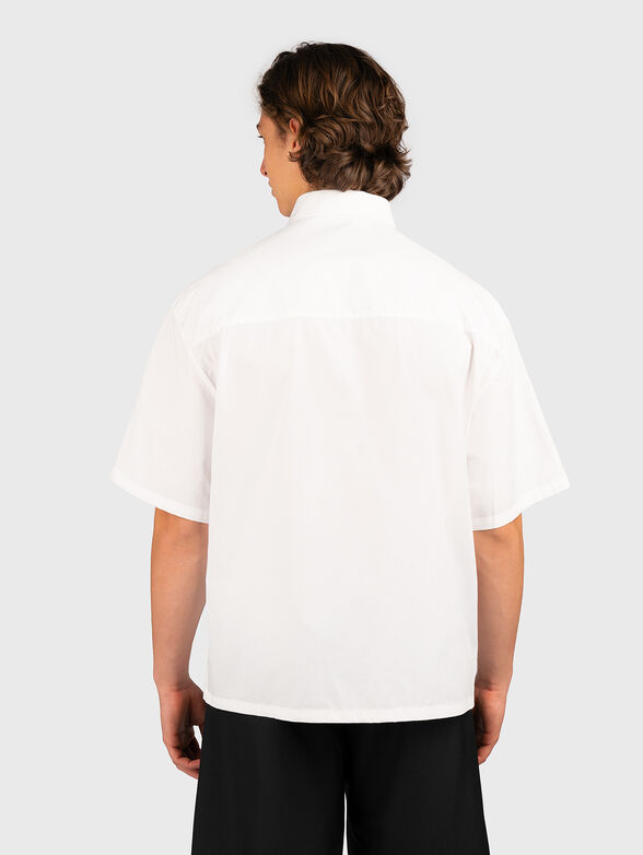Black shirt with accent zips - 2