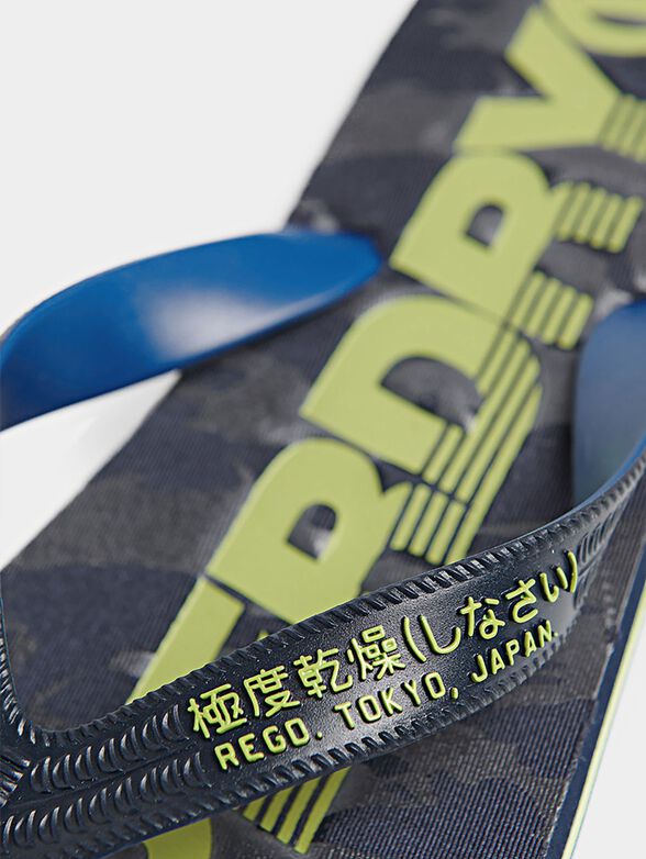 Flip flops with camouflage print - 2