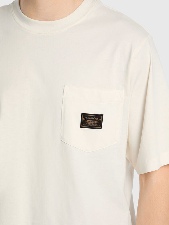 T-shirt with logo patch - 4