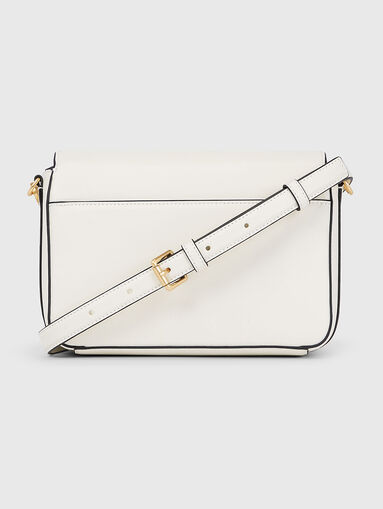 K/SIGNATURE leather crossbody bag in beige - 3