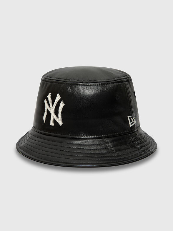 Leather bucket hat - 4