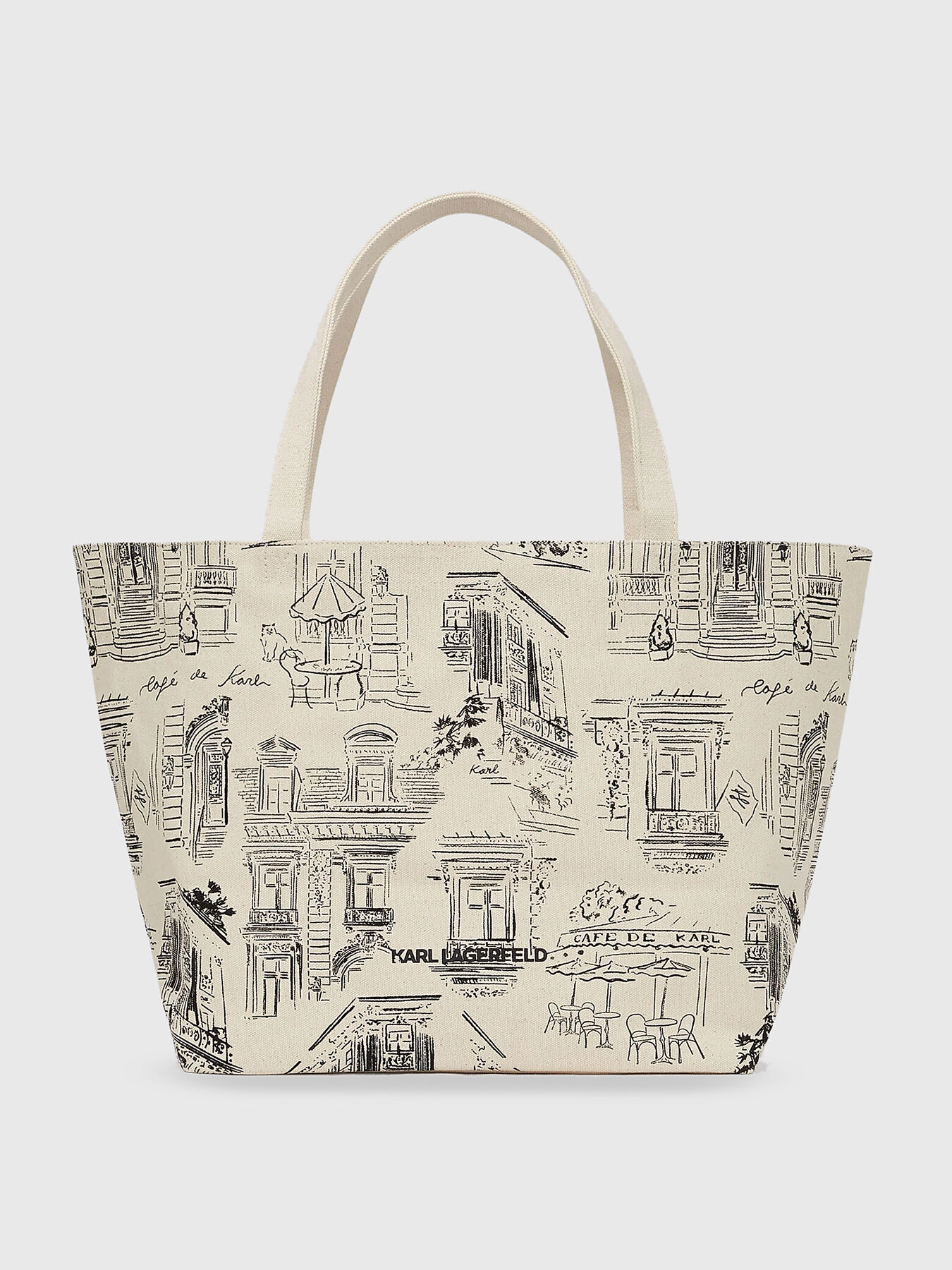 KARL LAGERFELD X JORGE PARRA shopper bag brand Karl Lagerfeld
