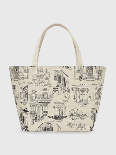 KARL LAGERFELD X JORGE PARRA shopper bag - 3