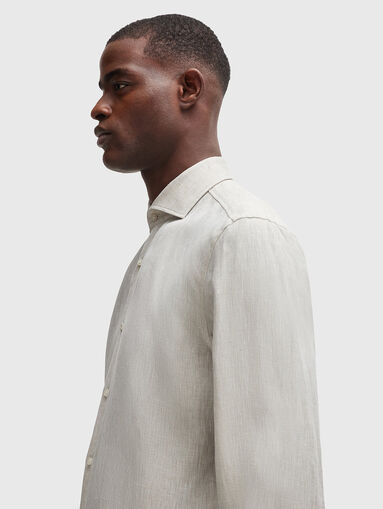 H-HANK linen shirt - 4