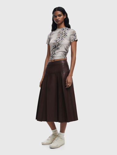 T-shirt with animal print - 4