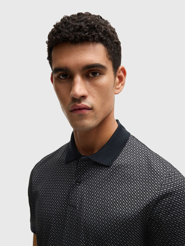 H-PARLAY polo shirt with monogram print - 4