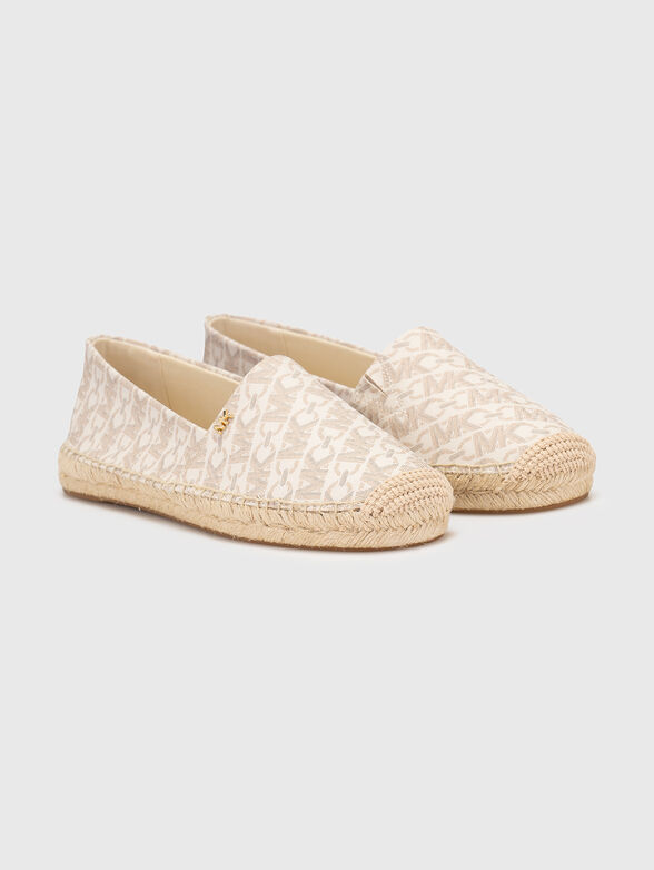 KENDRICK espedrilles with logo print - 1
