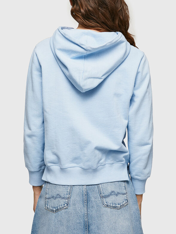 WHITNEY blue sweatshirt - 3