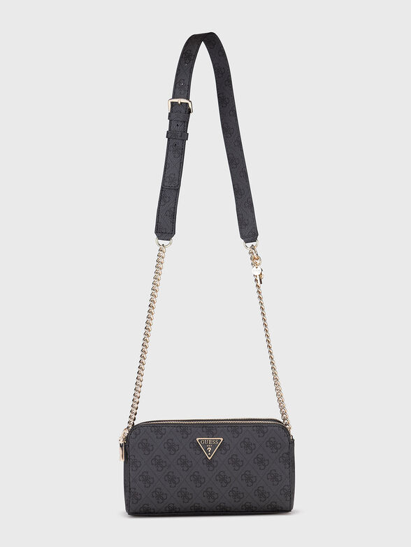 Crossbody bag with monogram logo print - 2