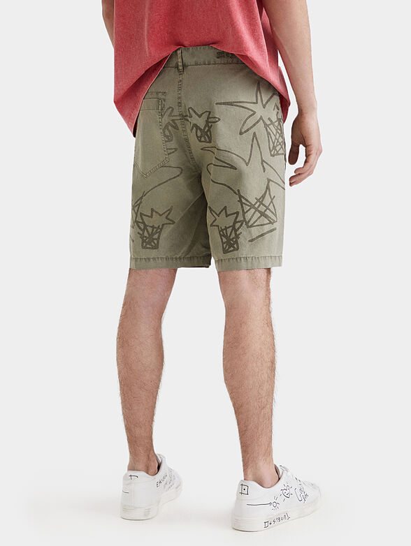 FRED blue shorts with print - 2