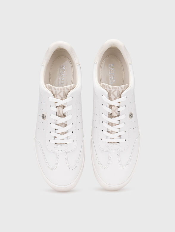 SCOTTY leather sports shoes with logo - 6