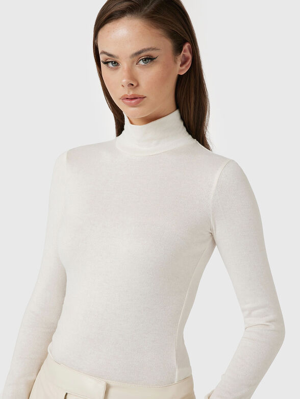 ANITA turtle neck sweater in black - 4