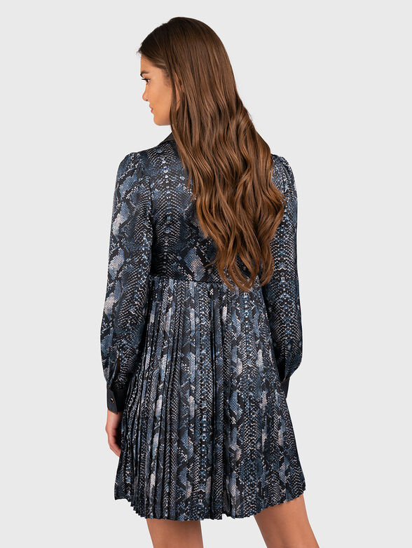 Dress with denim details - 2