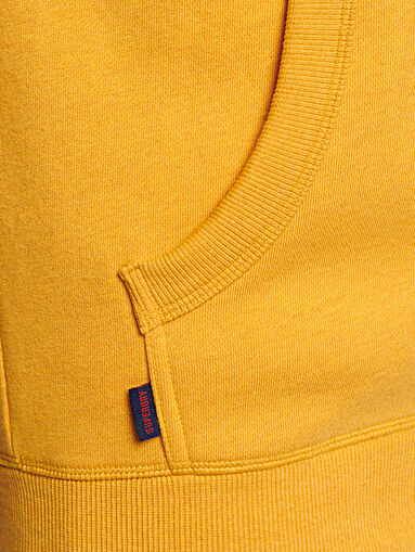VINTAGE LOGO sweatshirt with hood and zip - 5