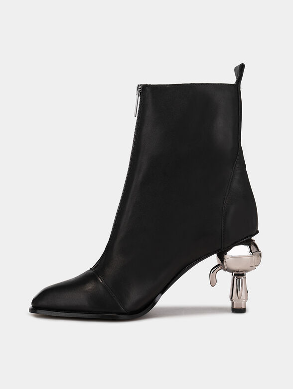 IKON ankle boots with accent heels - 4