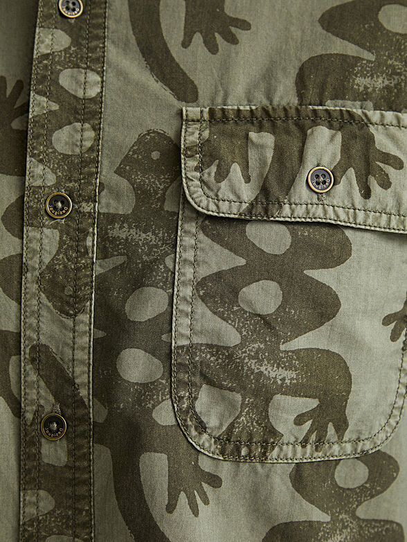 XAVIER shirt with animal accents - 6