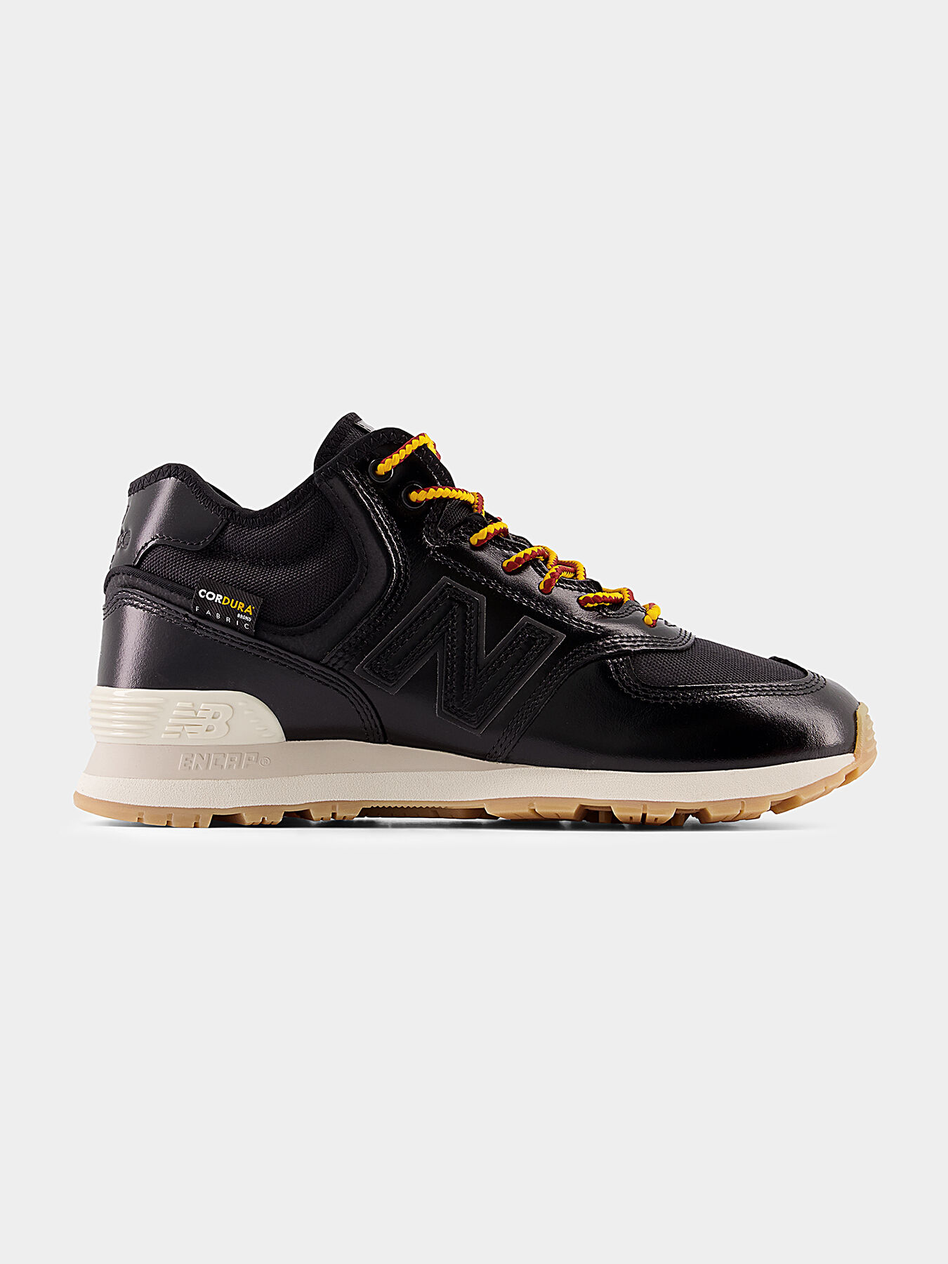 New balance 574 mid cut leather on sale