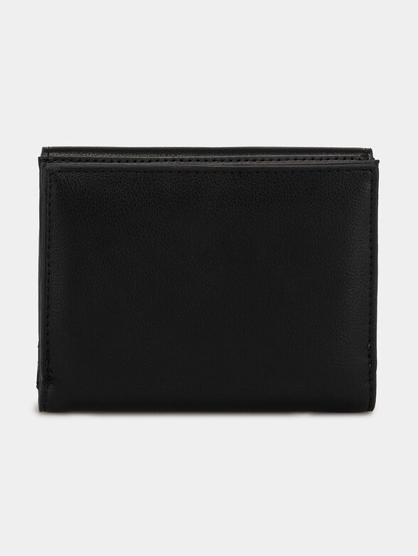 Small purse in black color with logo detail - 2