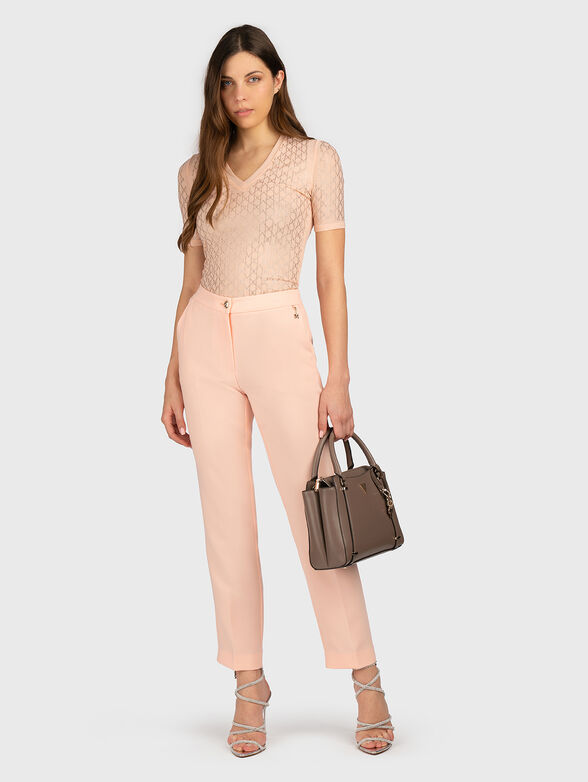 ARIA black blouse with rhinestones  - 2