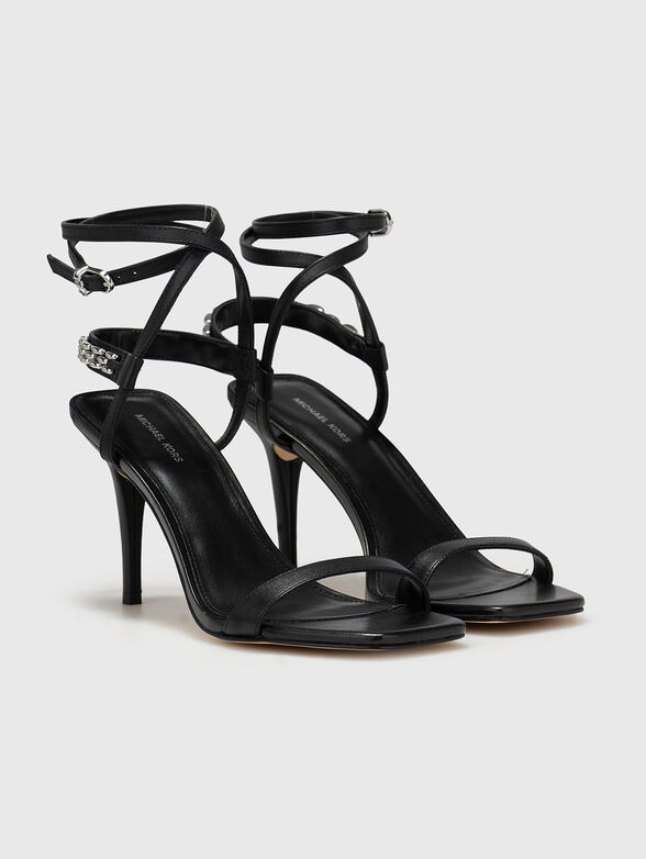 MARCIA leather sandals with heels - 2