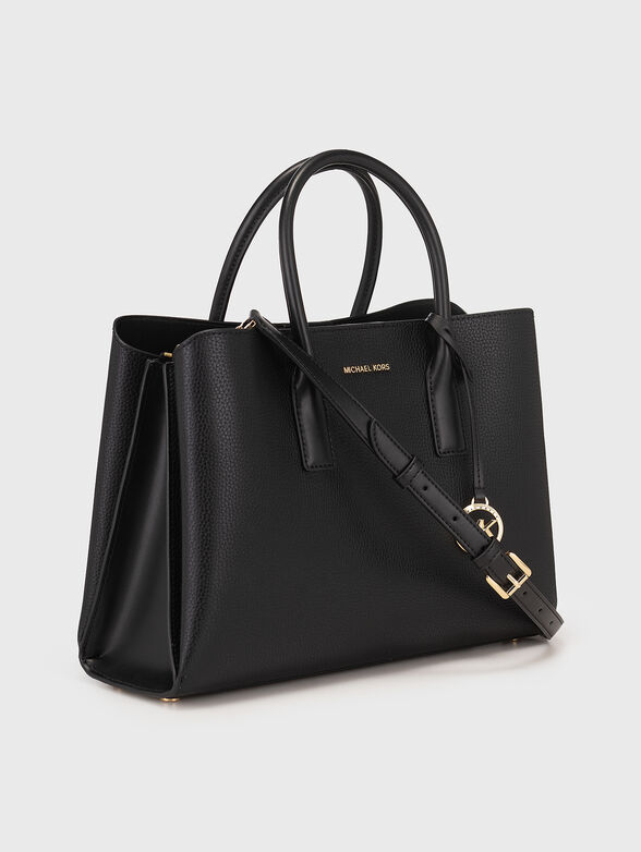 Black leather bag - 4