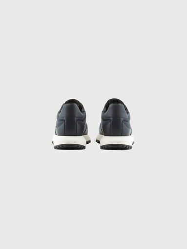 Beige sneakers with logo detail - 3