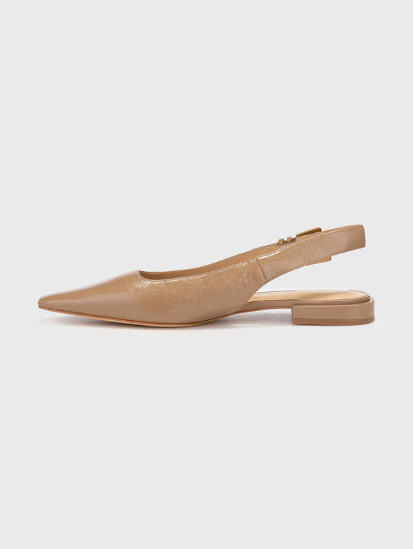 DARRINGTON crackled leather flat - 3