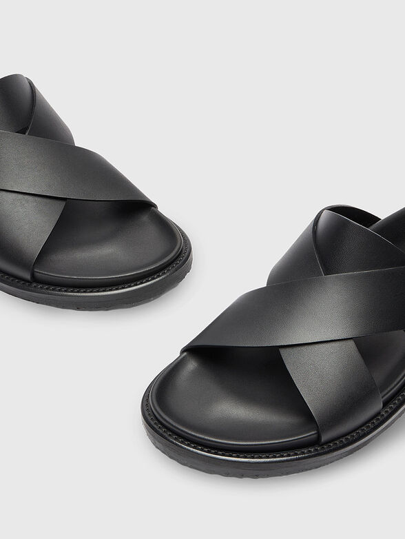 BERKLEY genuine leather slippers - 4